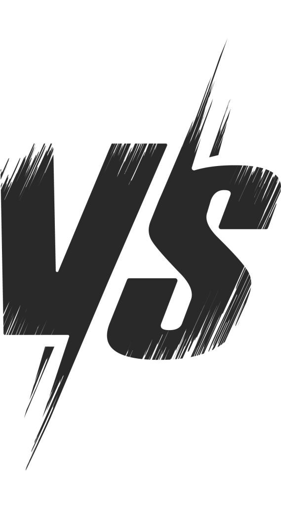 "VS" logo
