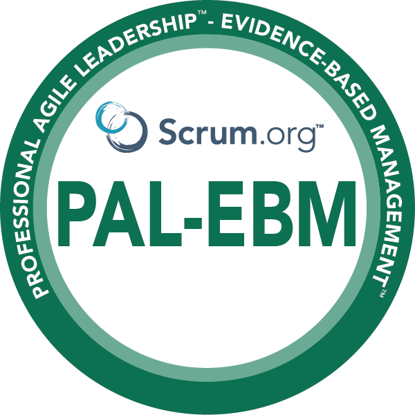 PAL-EBM (Professional Agile Leadership: Evidence-Based Management)